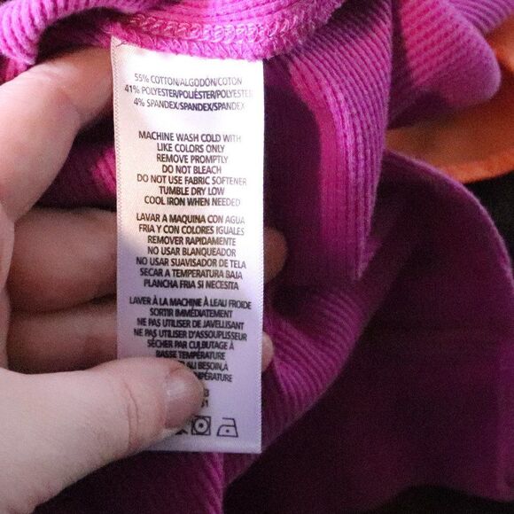 Calvin Klein | Waffle Knit Cowl Neck Tunic Top Small - Picture 7 of 8